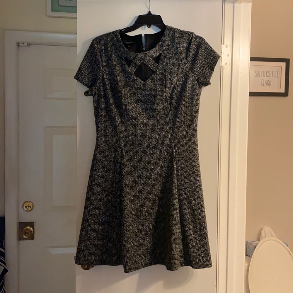 Size 16 Alyx Gray and black dress!